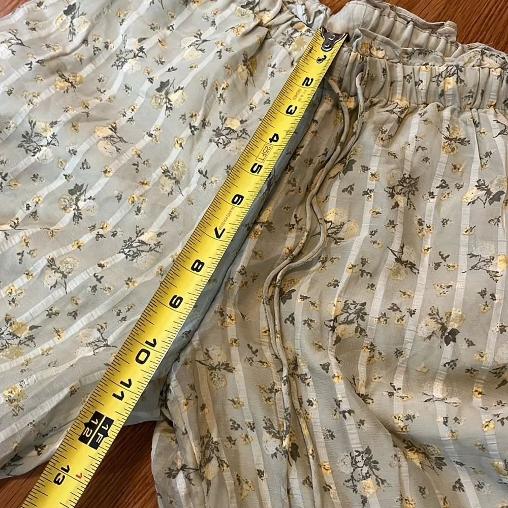 Free People Emmaline Tiered Pull-On Pants Size XS NWT